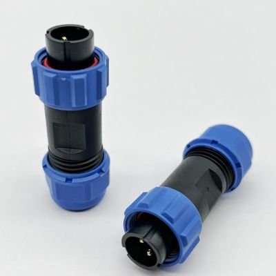 Wodotwórcze IP67 łączniki drutu okrągłego typu DIN Wtyczka męska 2 3 4 5 6 8 10 12 pin