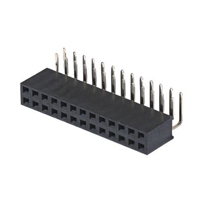 2.0mm H4.3 4.6mm Kobieta łącznik nagłówka szpilki prawy kąt 90 stopni 2x2 2x40pin