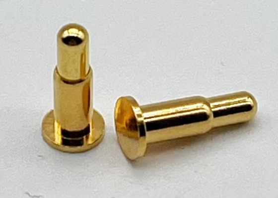 łącznik Pogo Pin z mosiądzu 1A Precyzja prądu znamionowego obrobiony przez dziury Pogo Pins