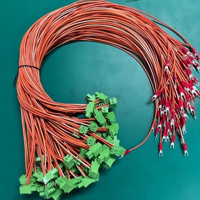 Długość kabla OEM Maszyna przemysłowa 5,08 mm Listwa zaciskowa Zielony kabel i wiązka przewodów Montaż 0,5M 1M 100% Testowanie Inspekcja